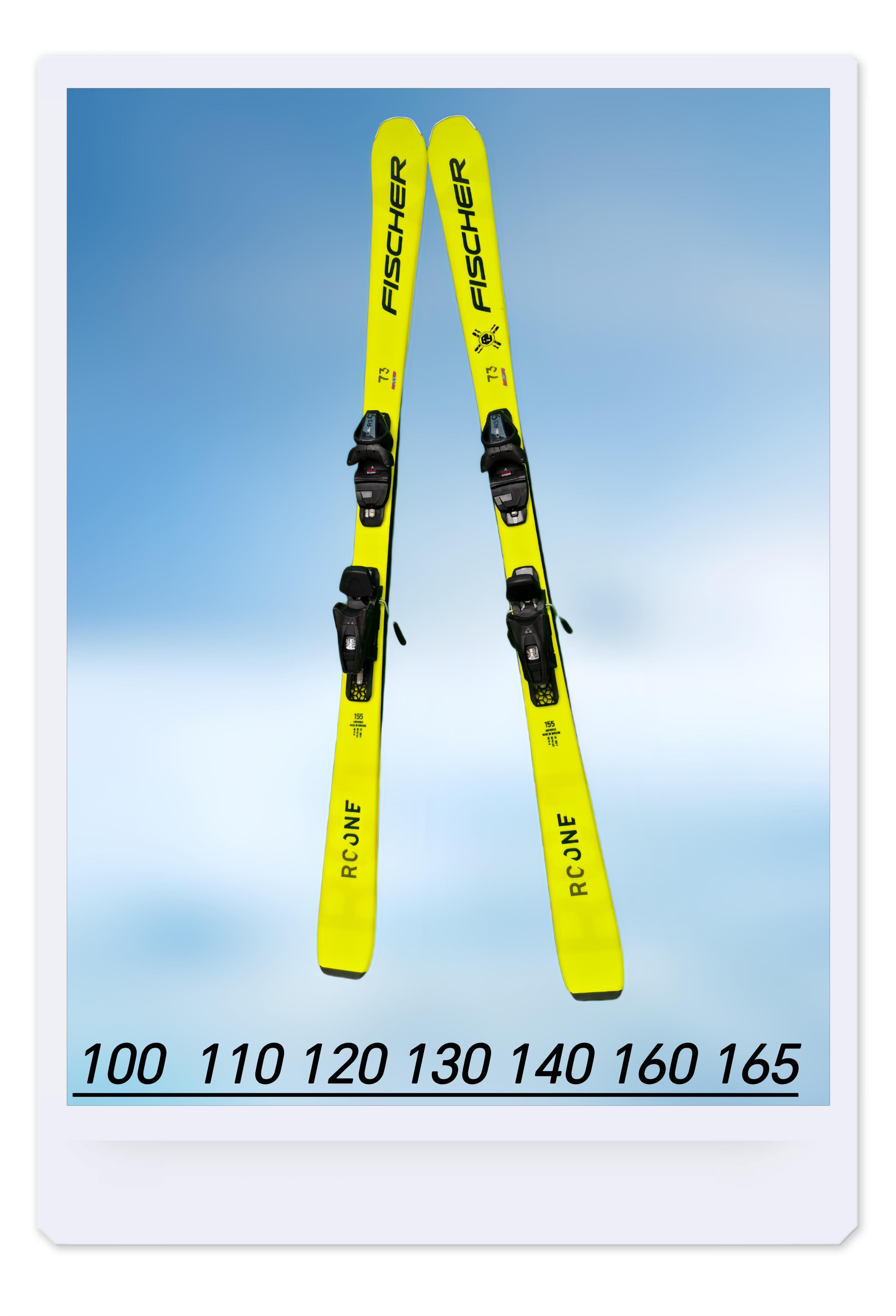 fischer 双板 100cm