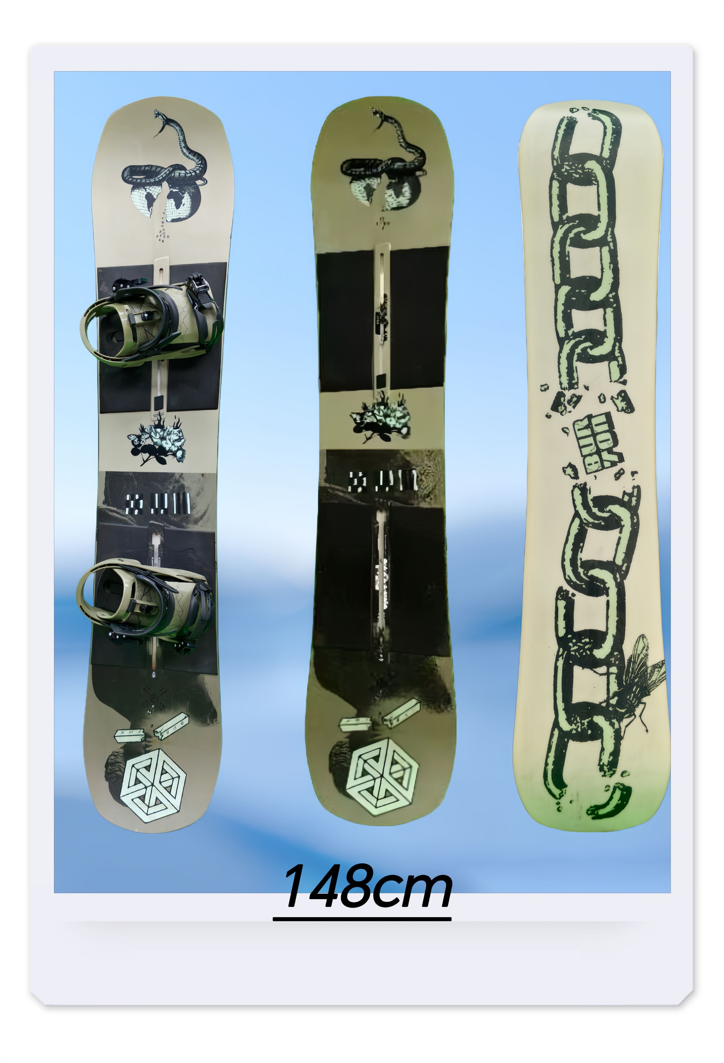 Burton单板148cm