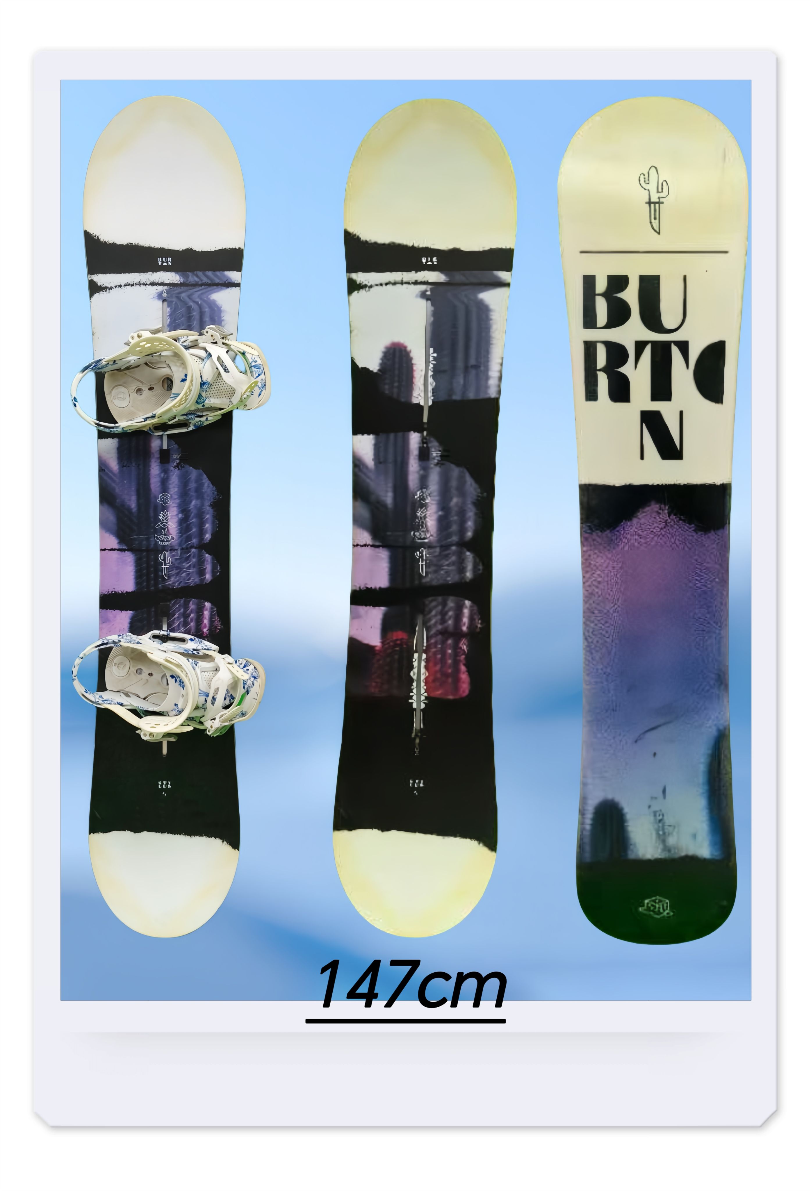 Burton单板147cm